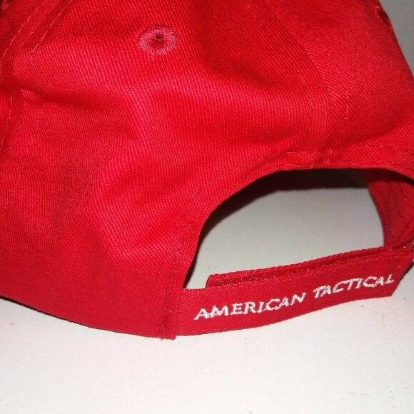 NEW AMERICAN Tactical Hat - Red - Picture 3 of 3